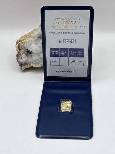 Lingote de Ouro 1g Albino Moutinho