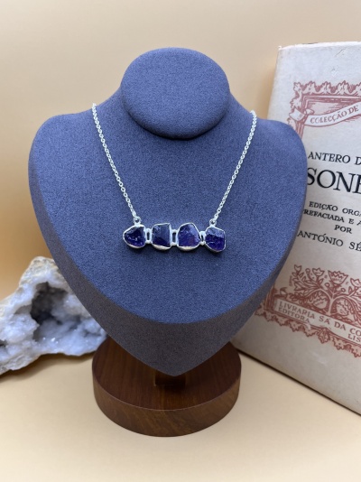 Pingente de Ametista em Prata de Lei 925