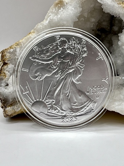 American Eagle 2025, 1 oz Prata $1 (U.S. Mint)