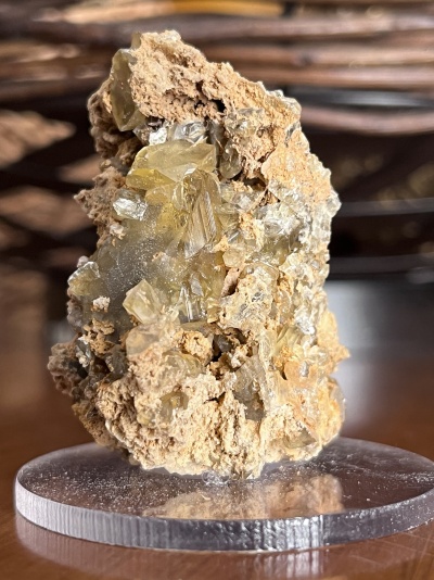 Calcita em Matriz – Montevecchio, Sardenha