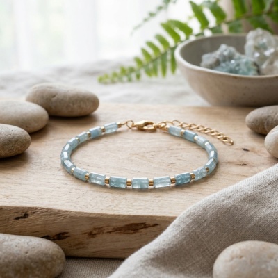 Pulseira Aquamarine Minimal