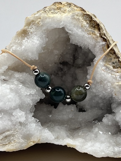 Pulseira Energia Criativa - Ágata Indiana