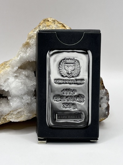 Barra de Prata Fundida 250 g Germania Mint