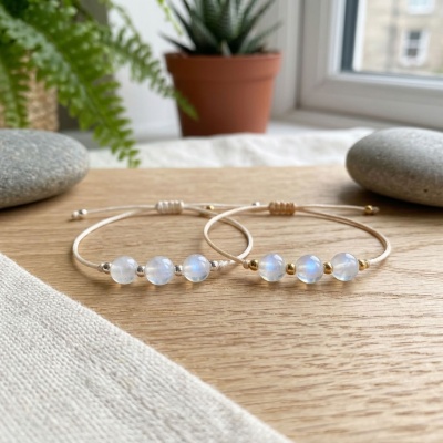 Pulseira Intuição Feminina - Pedra da Lua