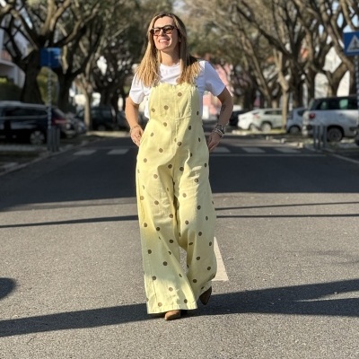 Macacão SIN RETOQUES (LUMINA) - amarelo