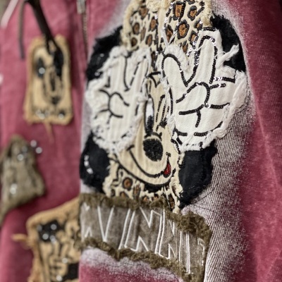 Casaco PANDILLA - bordeaux