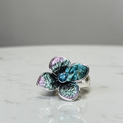 Anel (ajustável) FLORAL
