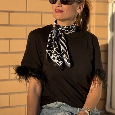 Camisola PLUMÓN (LUMINA)- preta