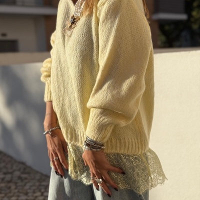 Camisola ESO ME VA A DOLER - amarela