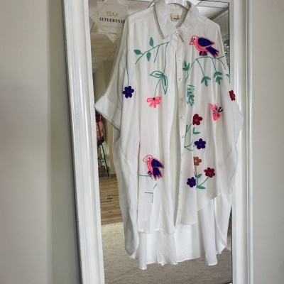 Camiseiro FLORES (manga mais curta)