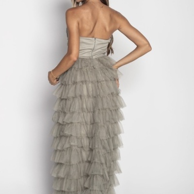 Vestido LA CENICIENTA  - verde menta