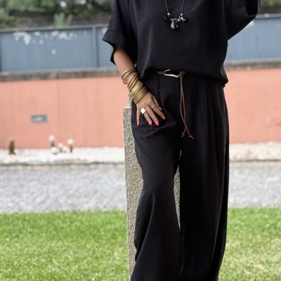 Conjunto HACE FALTA - preto