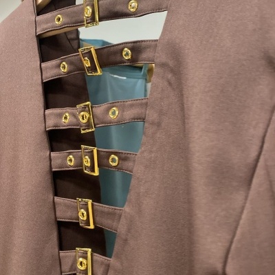 Blazer CREMALLERA (MOCHY) - castanho