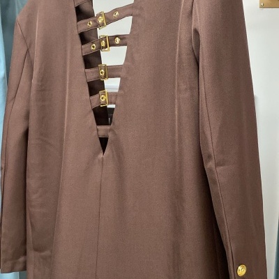 Blazer CREMALLERA (MOCHY) - castanho