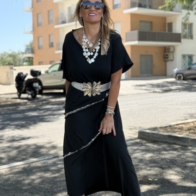 Vestido EL CAPOTE preto