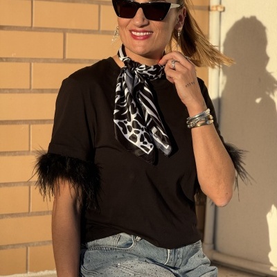 Camisola PLUMÓN (LUMINA)- preta