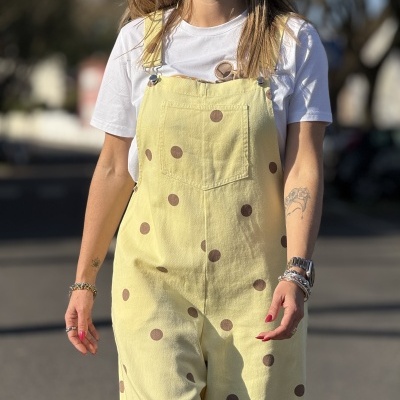 Macacão SIN RETOQUES (LUMINA) - amarelo