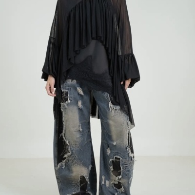 Túnica LENCERO - preta