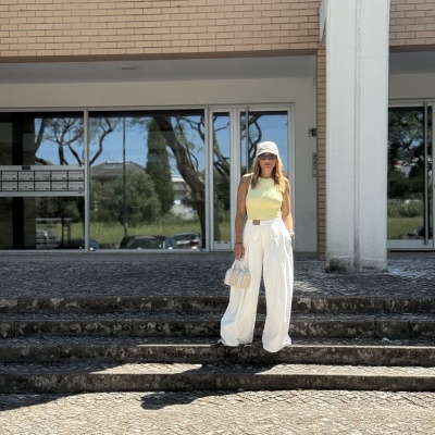 Calças LA CATEDRAL - branco (MOCHY)