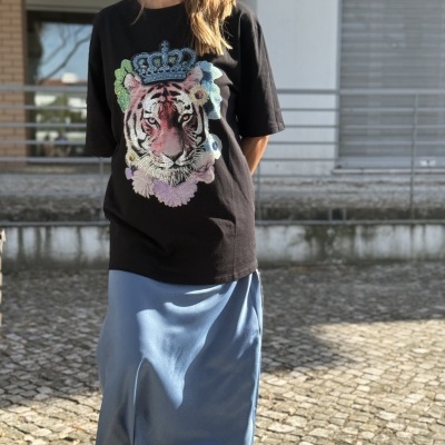 T-shirt STRASS CORONA