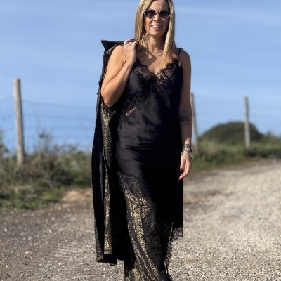 Calças ME PONGO BORRACHA - dourado