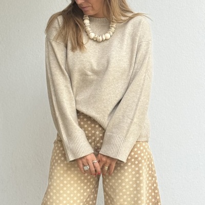 Camisola CHANCE - bege