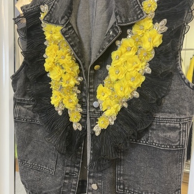 Colete FLORES AMARILLAS