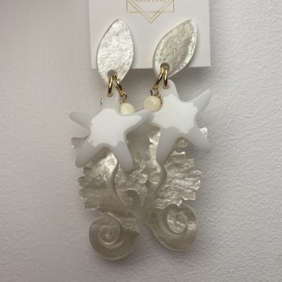 Brincos CAVALLITO - brancos