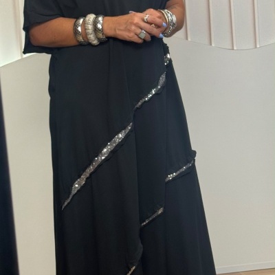 Vestido CAPOTE (preto)