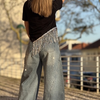 Camisola ADORNOS (LUMINA) - preta