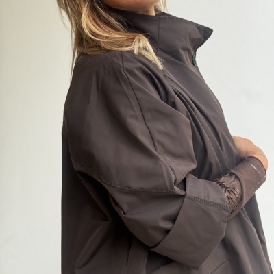 Gabardina ENCANTO - castanho