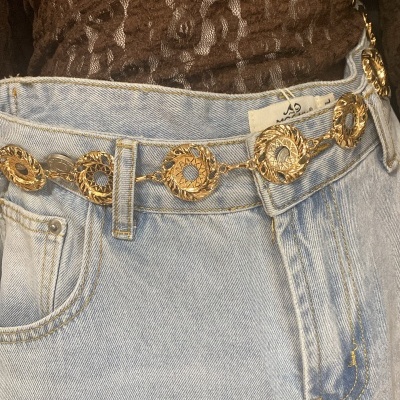 Cinto RUEDAS - dourado