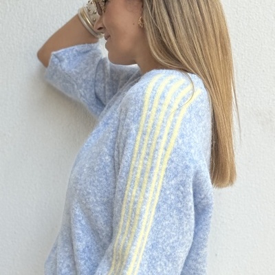 Camisola DIME -azul/amarelo