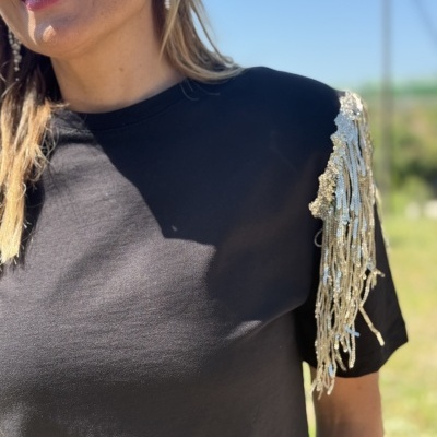T-shirt HILOS DORADOS (LUMINA)