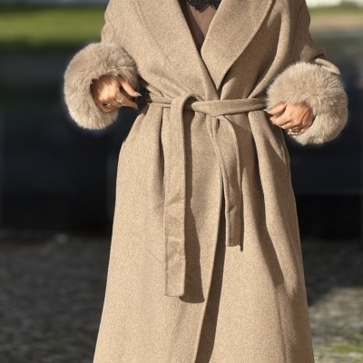 Sobretudo PRECIOSO - taupe