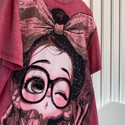 Camisola/T-shirt TORTURA - rosa