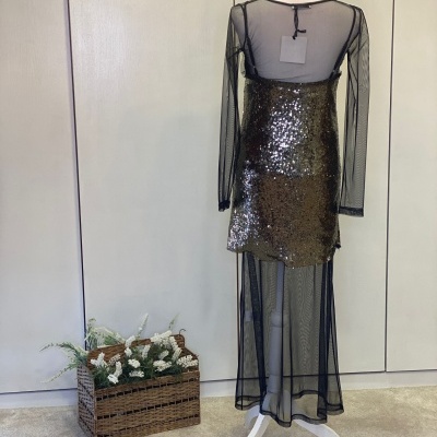 Vestido NOCHEVIEJA - dourado