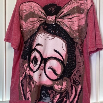 Camisola/T-shirt TORTURA - rosa