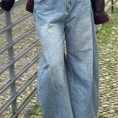 Calças ganga QUIÉN ERAS TÚ