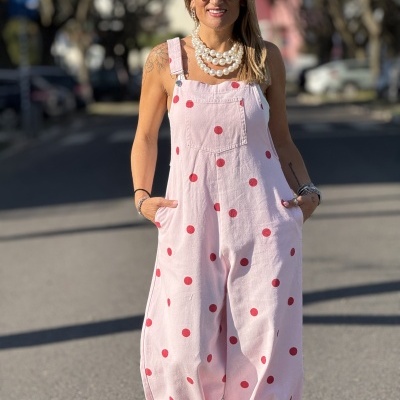 Macacão SIN RETOQUES (LUMINA) - rosa