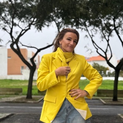 Blazer EN TUS MANOS (LUMINA) - amarelo