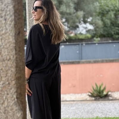 Conjunto HACE FALTA - preto