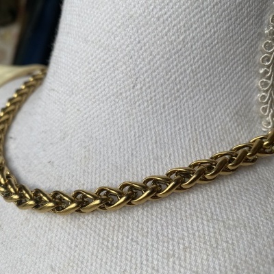 Colar ROLLO (mais pequeno) - dourado