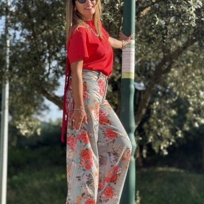 Calças FLORAL