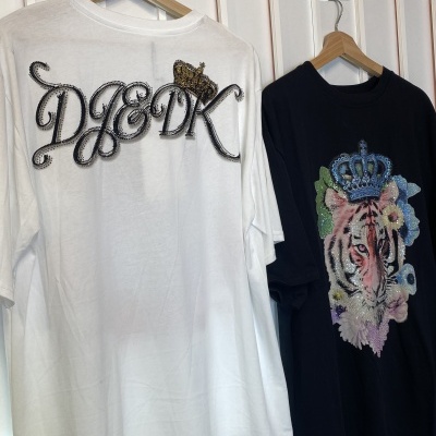 T-shirt STRASS CORONA