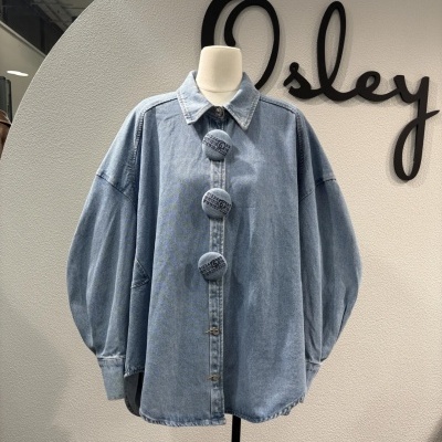 Camisa/Casaco YO x TÍ - azul ganga