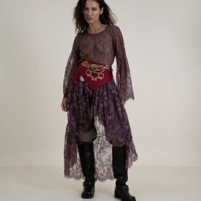 Vestido DIME TÚ - roxo