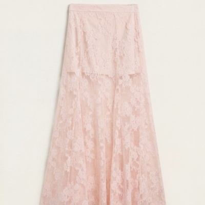 Saia COSTURAS - rosa (LUMINA)