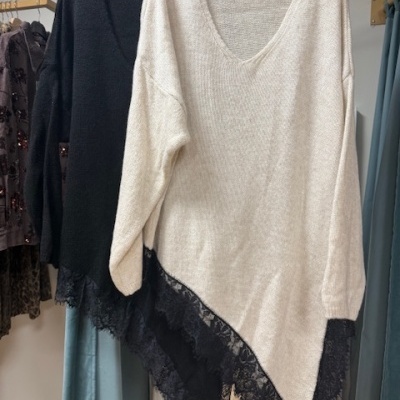 Camisola de malha UN CHUPITO ARRIBA