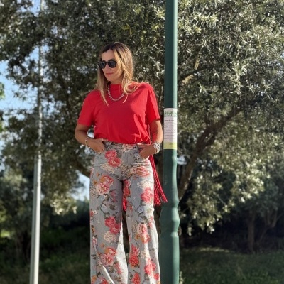 Calças FLORAL